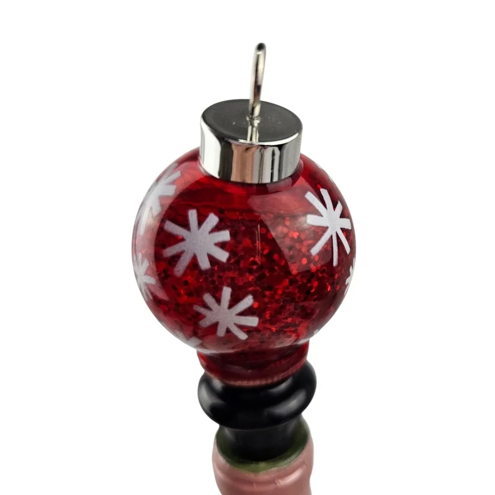 Christmas Wine Bottle Stoppers Red Truck Ornament Holiday Decor‎ Set